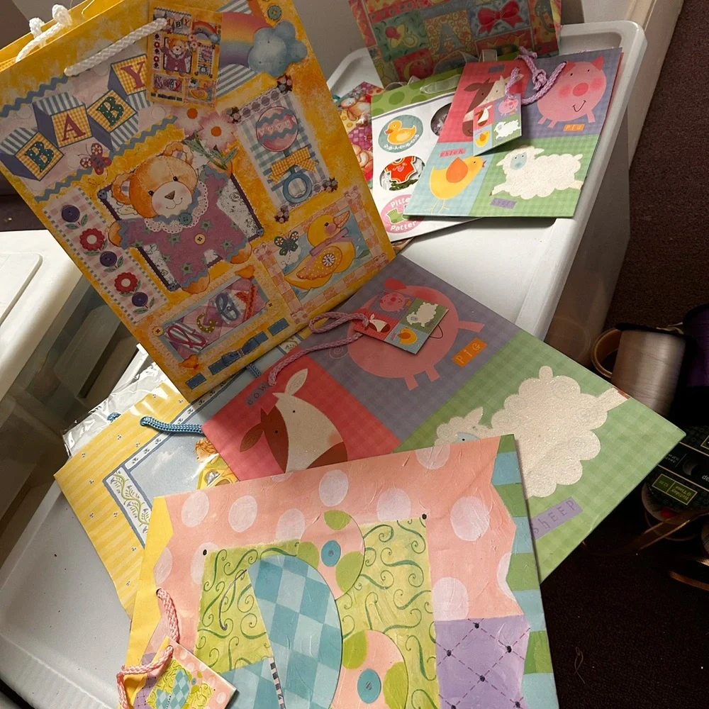 BABY/ NEWBORN Gift Bags Set